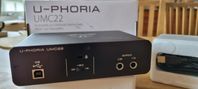 Behringer U-Phoria UMC22 USB Ljudgränssnitt