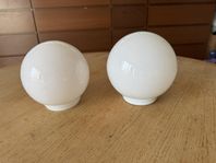 glaskupa till klassisk lampa