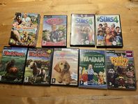 PC spel CD-Rom barnspel häst och hundspel