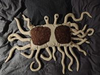 Det Flygande Spaghetti-monstret. FSM. Unik plushie/prydnad