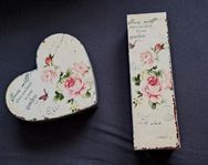 Askar i Shabby chic / fransk lantstil