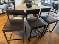 3 barstolar från Minotti