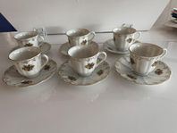 6 kaffekoppar