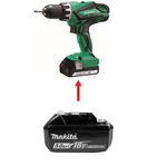 Makita till Hikoki adapter 18v