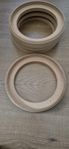 Monteringsringar 6,5" 2st