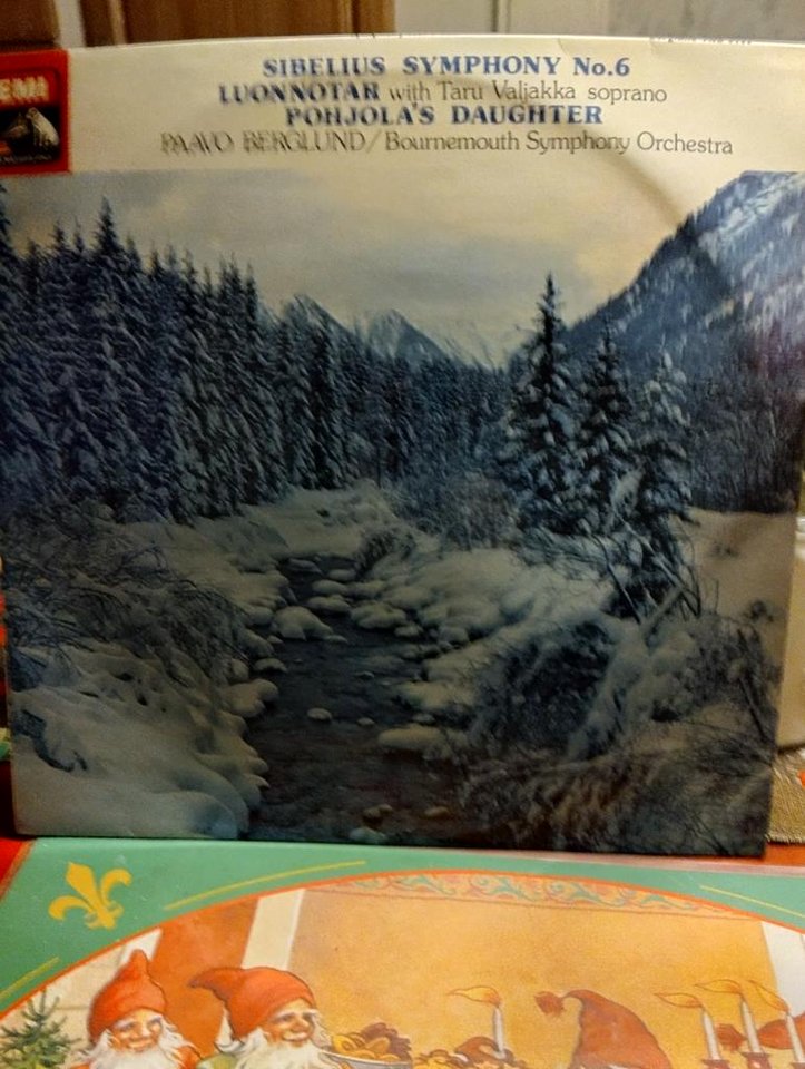 LP-skiva med Jean Sibelius.