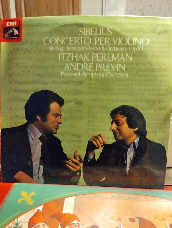 LP-skiva med Jean Sibelius.