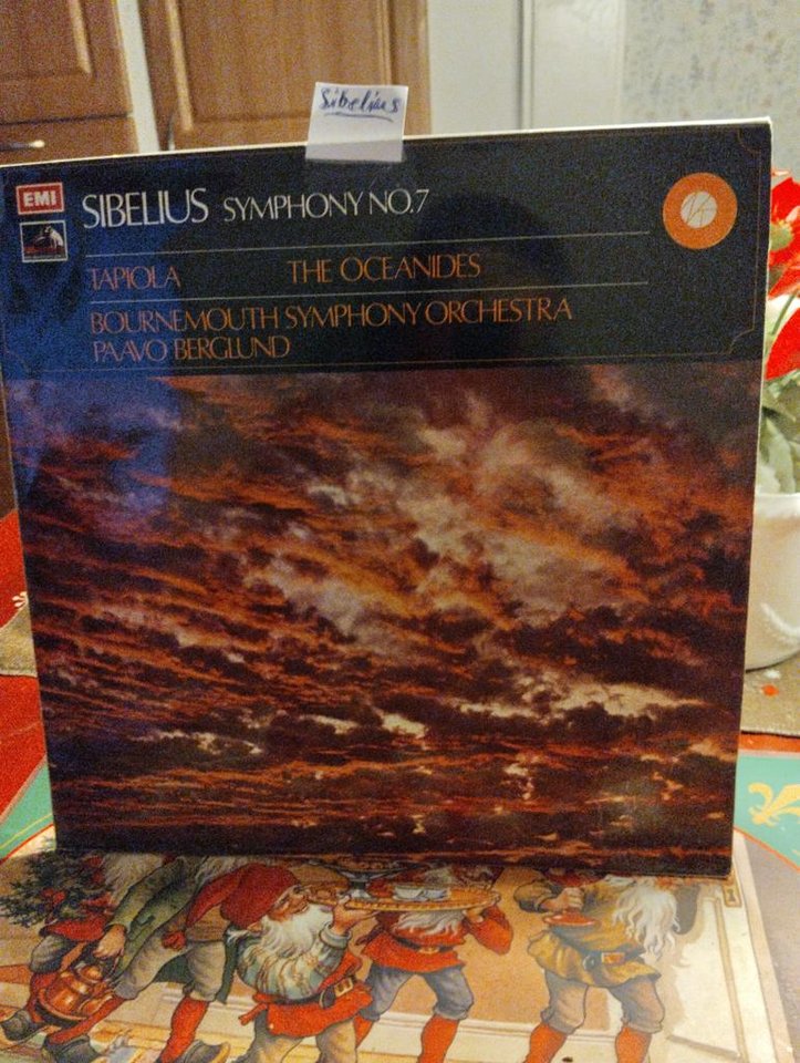 LP-skiva med Jean Sibelius.