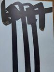 Pierre SOULAGES Original litografi, 1970