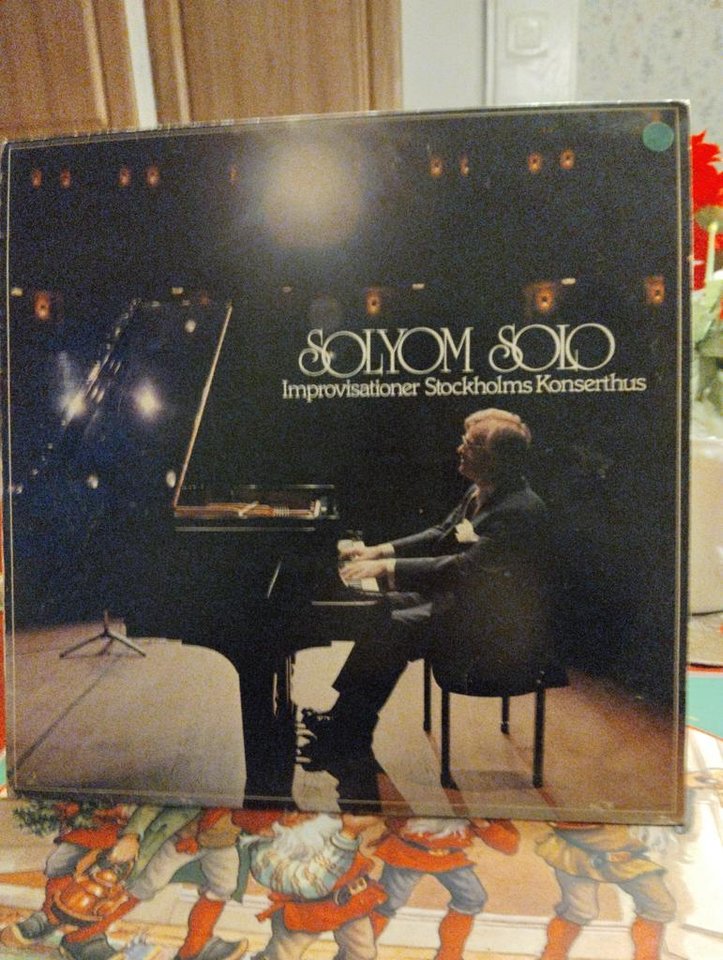 LP-skiva med Janos Solyom.