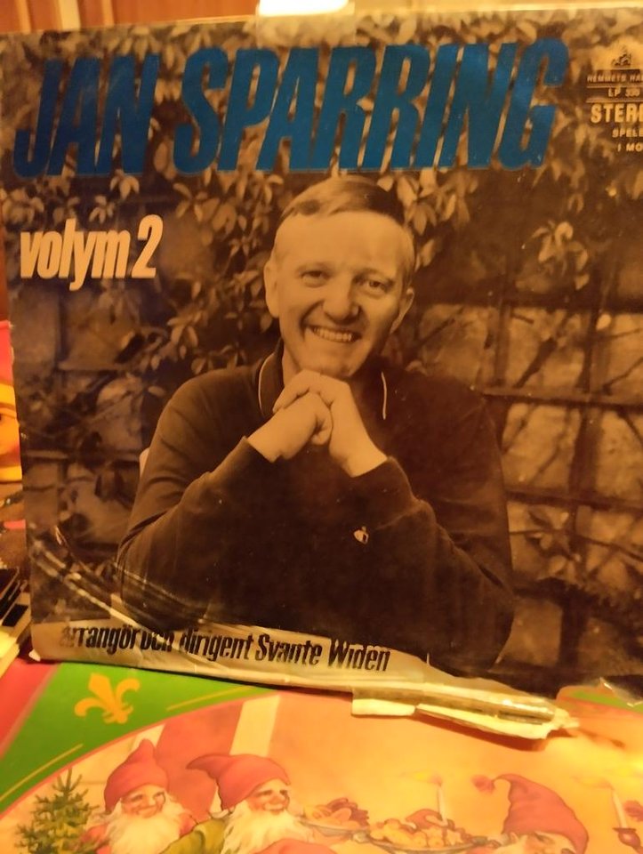 LP-skiva med Jan Sparring - V...