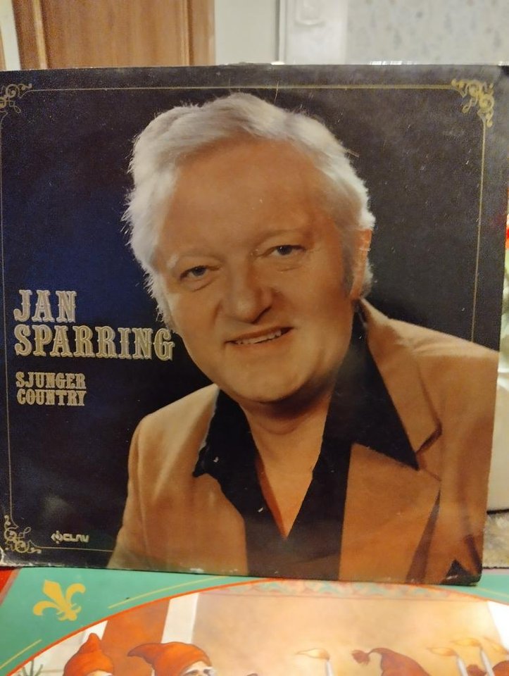 LP-skiva med Jan Sparring - S...