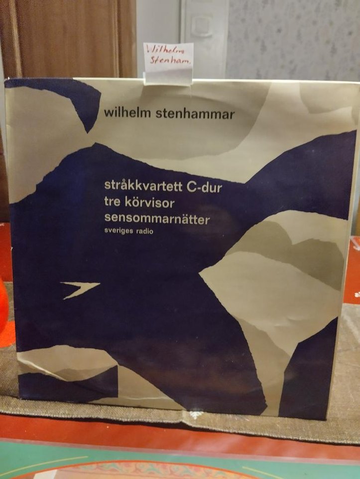 LP-skiva med Wilhelm Stenhammar 