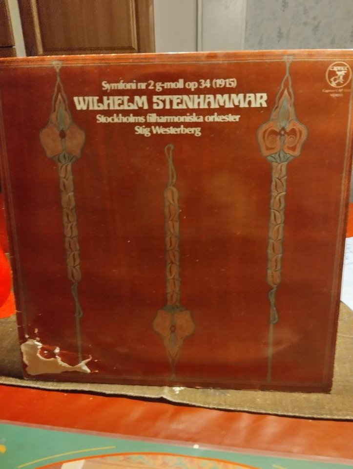LP-skiva med Wilhelm Stenhammar 