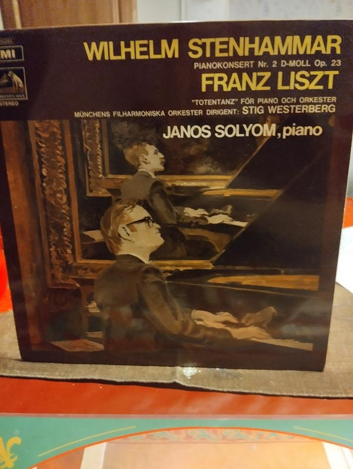 LP-skiva med Wilhelm Stenhammar 