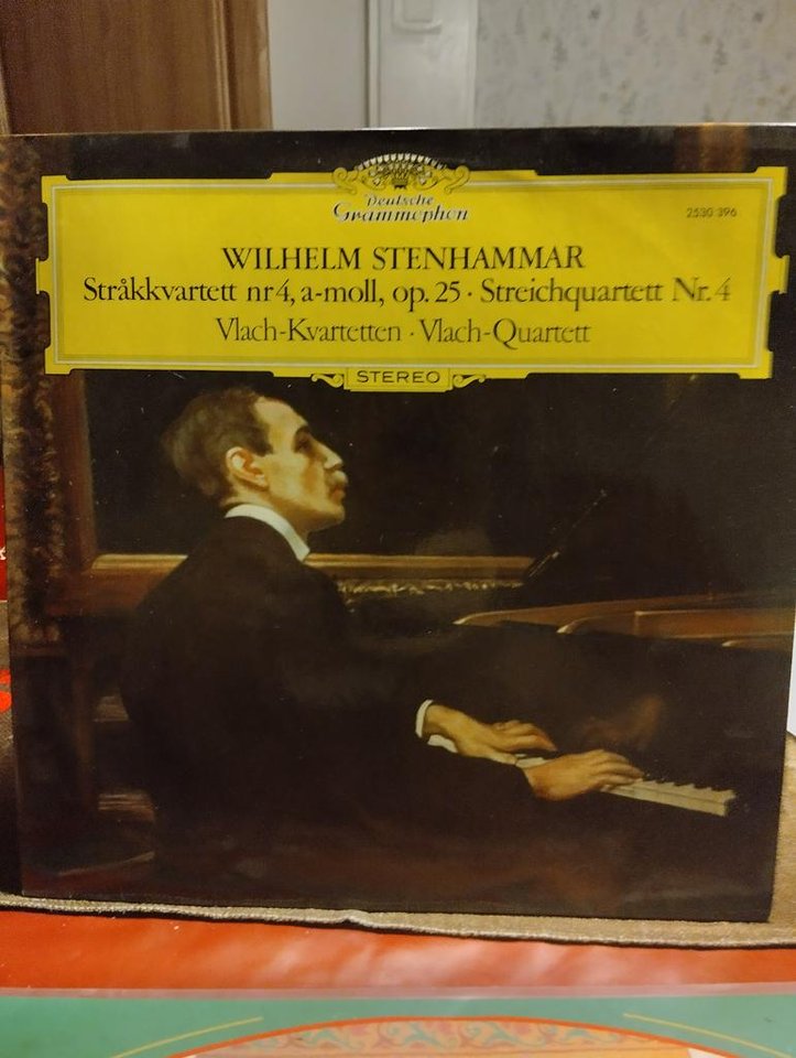 LP-skiva med Wilhelm Stenhammar 