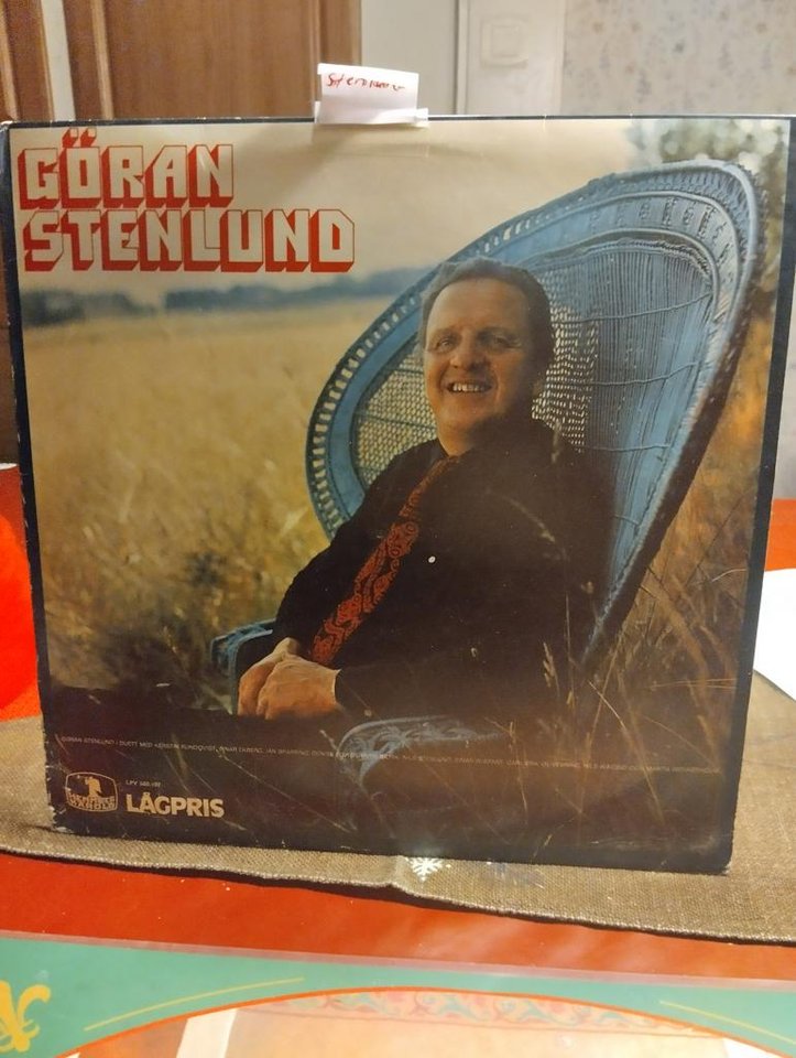 LP-skiva med Göran Stenlund 