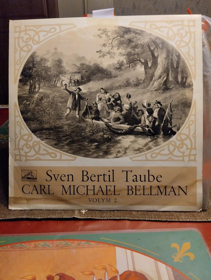 LP-skiva med Sven-Bertil Taub...