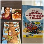 Böcker 50kr styck finns i Åhus 