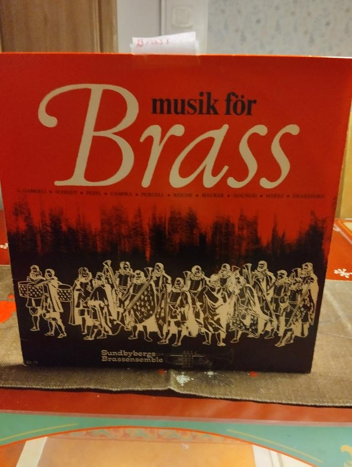 LP-skiva med Musik för Brass