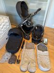 Stokke Trailz barnvagn med kompatibelt babyskydd