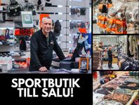 Sportbutik till Salu