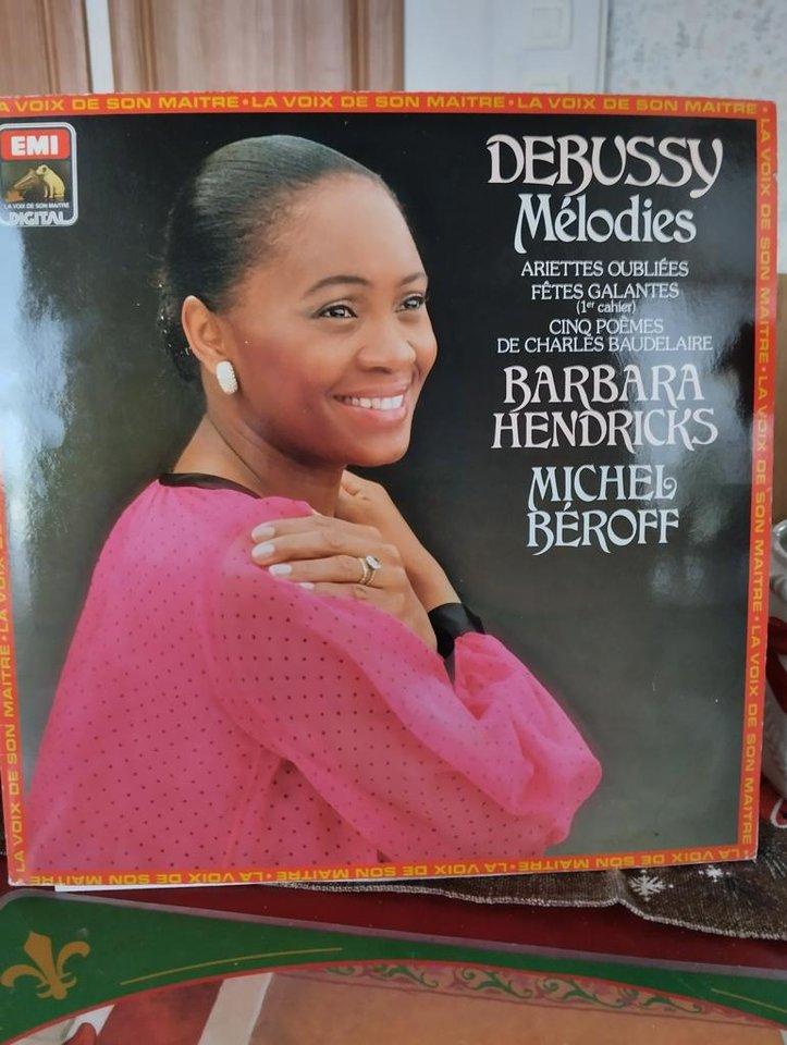 LP-skiva med Debussy Melodies