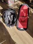 Maxi cosi babyskydd, bärsele, & babysitter