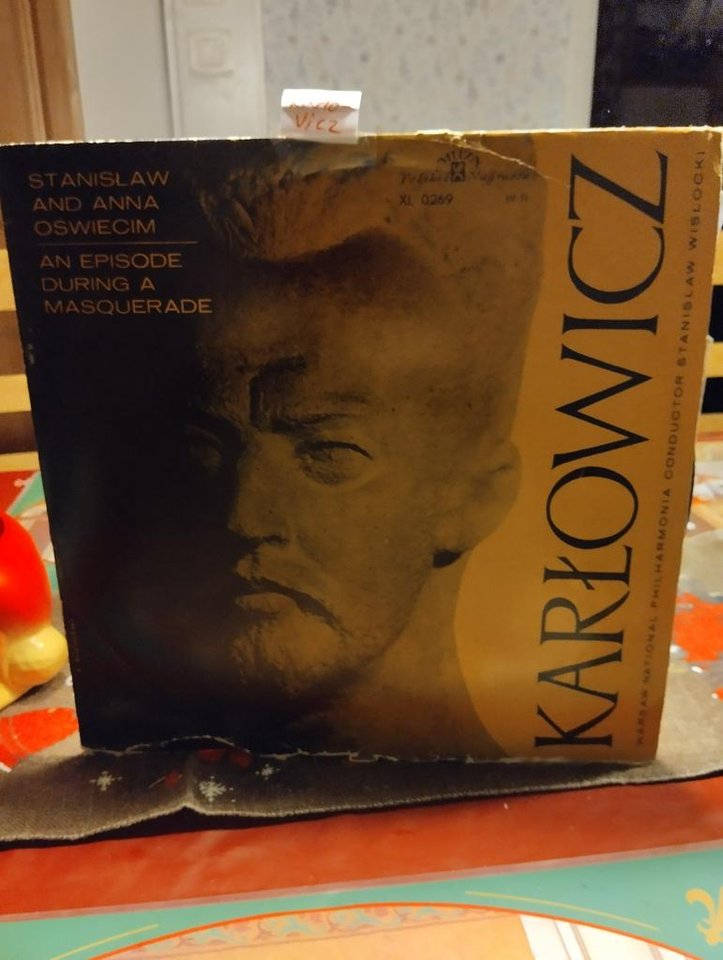 LP-skiva med Mieczyslaw Karlo...