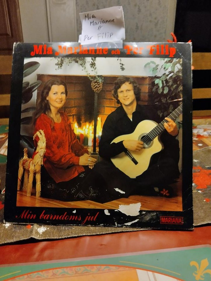 LP-skiva med Mia Marianne & P...