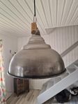 lampa industrilook+kristallkrona