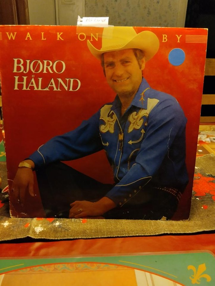 LP-skiva med Bjoro Håland - W...