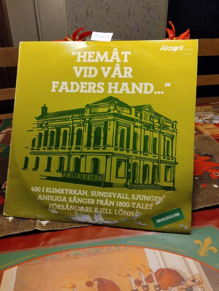 LP-skiva med "Hemåt vid vår f...