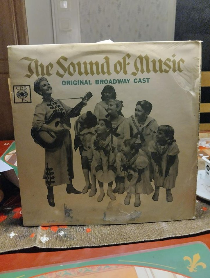 LP-skiva med The Sound of music