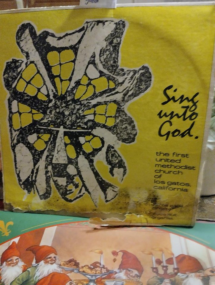 LP-skiva med Sing Unto God