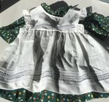 Klänning blommig med förkläde Fawn Togs