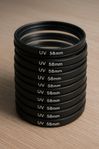 10x uv 58mm filter