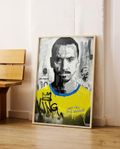 Tavla (Poster) Adrian Florén- Zlatan 50x70