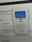 iMac 27" 2017 5k skærm (model 18,3)!