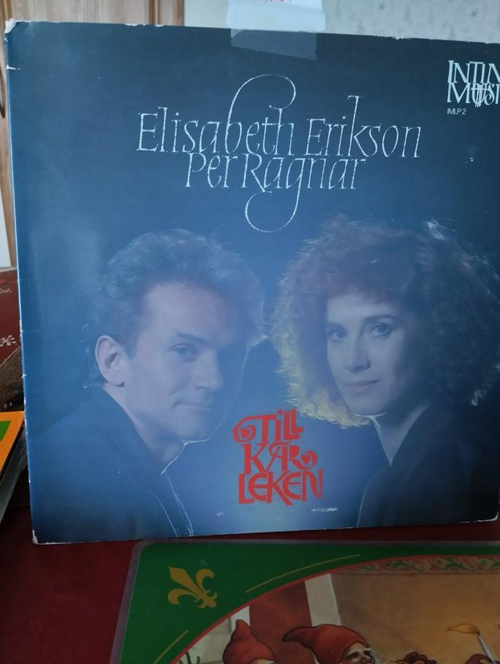 LP-skiva med Elisabeth Erikso...