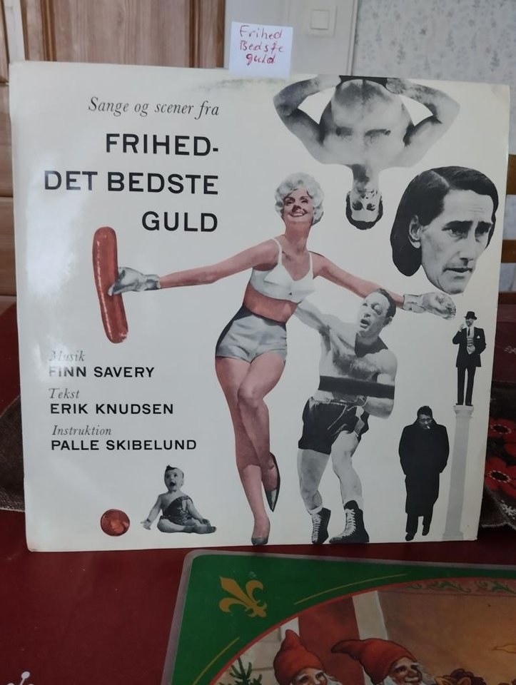 LP-skiva med Frihed - Det Bed...