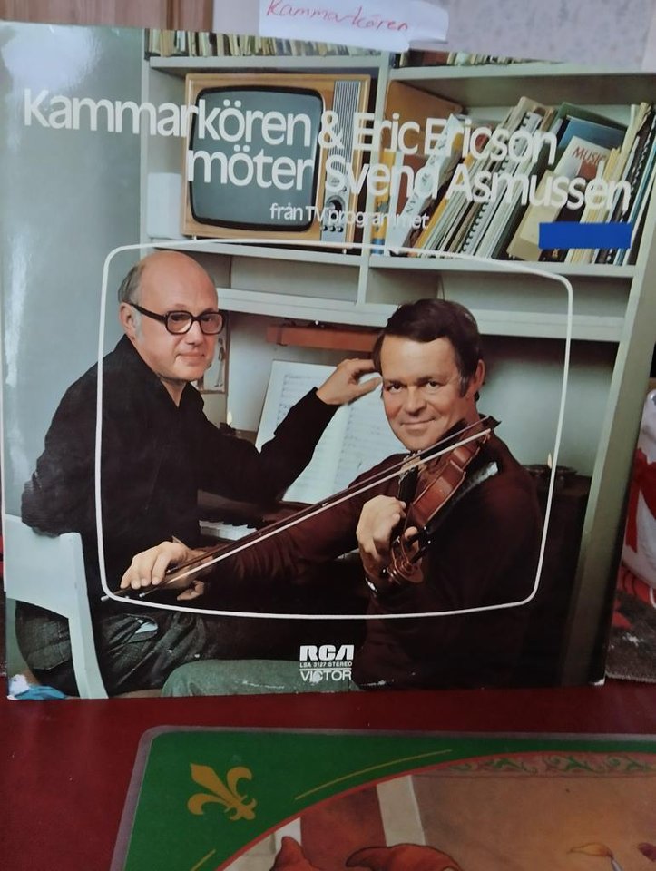 LP-skiva med Kammarkören & Er...