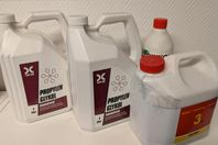 Glykol ca 11-12 kg, oöppnat, mindre än halva Biltemapriset
