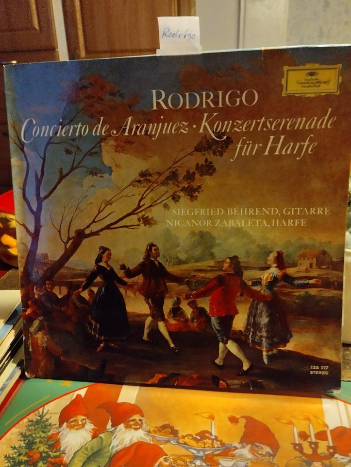 LP-skiva med Rodrigo