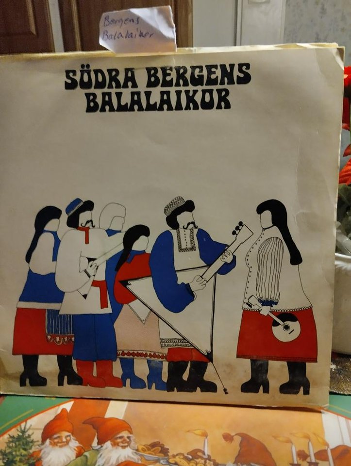 LP-skiva med Södra Bergens Ba...