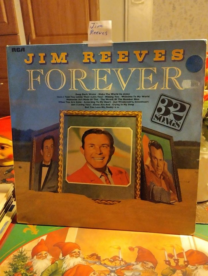 2 stycken LP-skivor med Jim R...