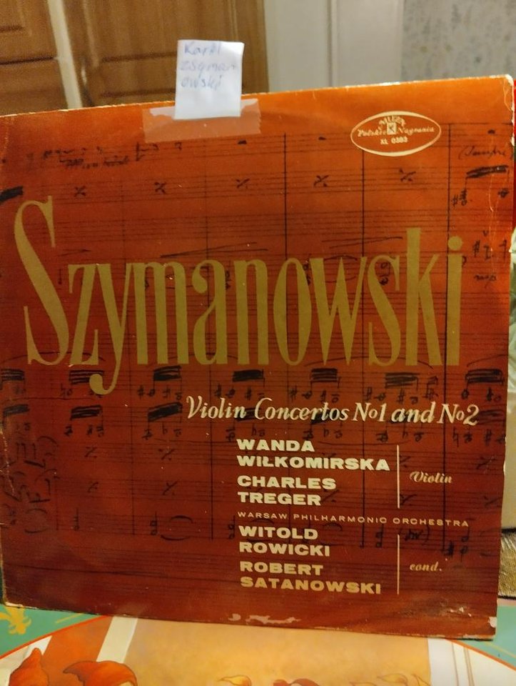 LP-skiva med Szymanowski