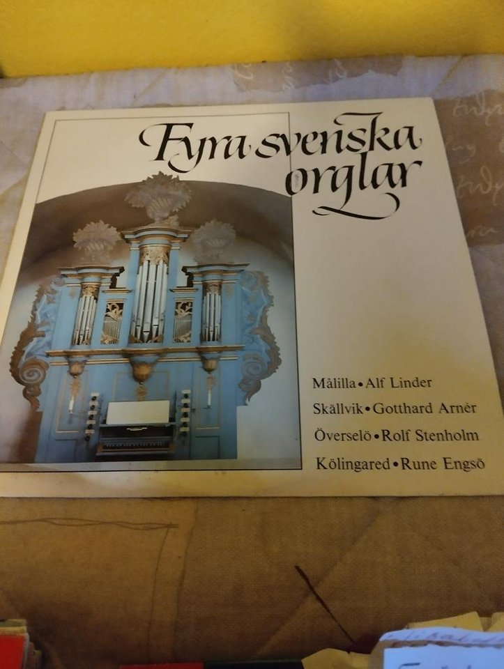 LP-skiva med Fyra Svenska Org...