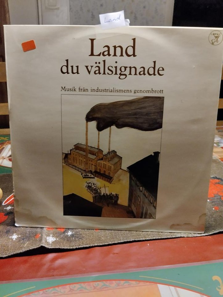 LP-skiva med "Land Du Välsign...