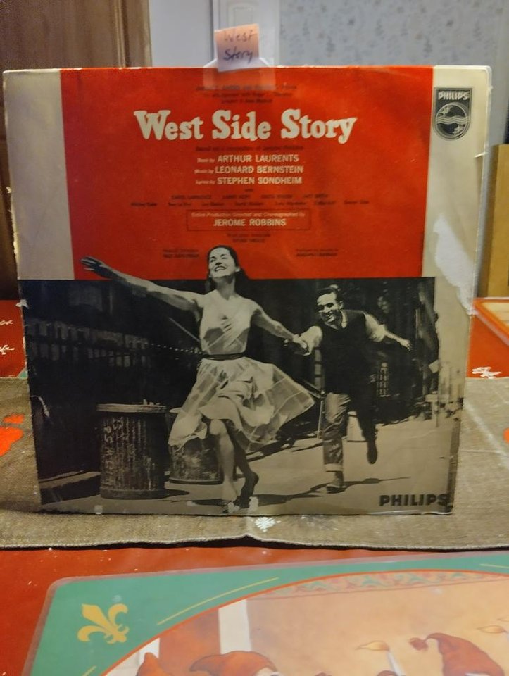 LP-skiva med "West Side Story"